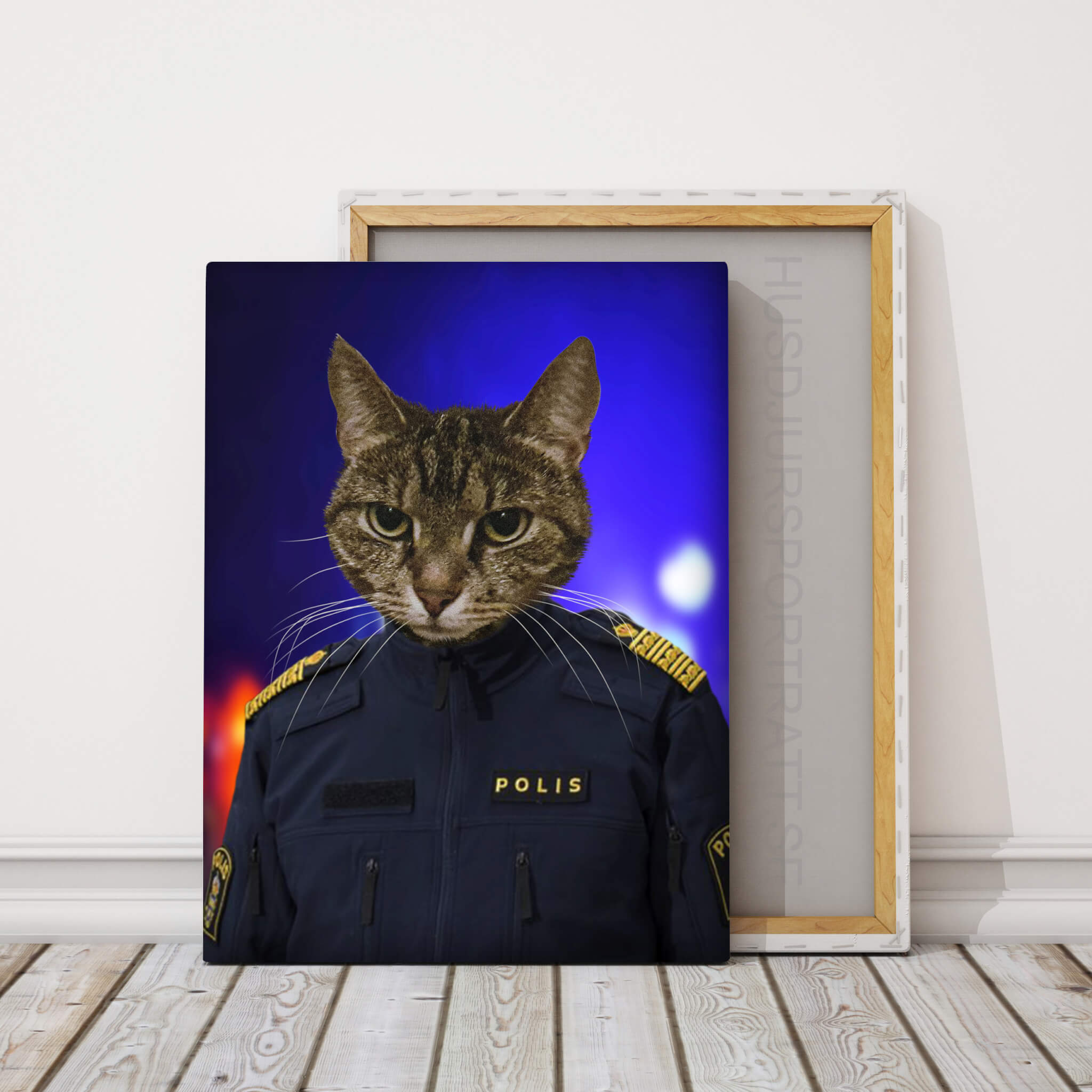 Polisen – Personligt Djurporträtt