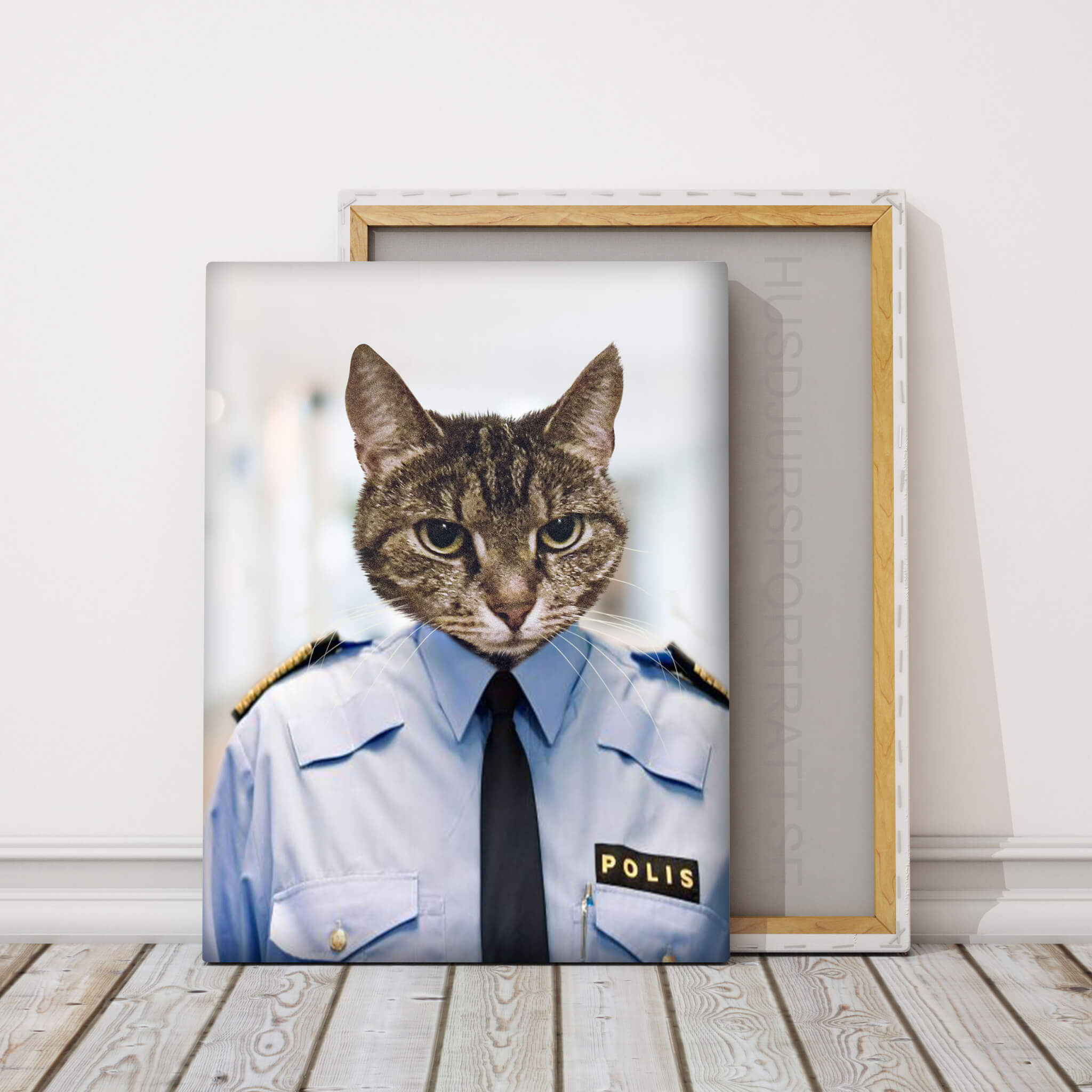 Polischefen – Personligt Djurporträtt