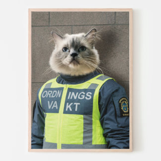 Ordningsvakten – Personligt Djurporträtt