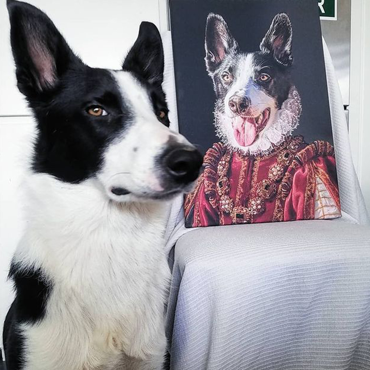 Arvingen Personligt Hundporträtt