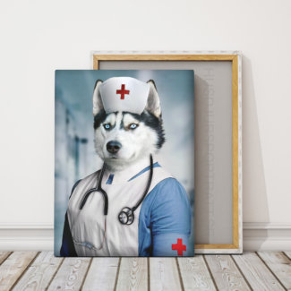 Sjuksköterskan – Personligt Djurporträtt